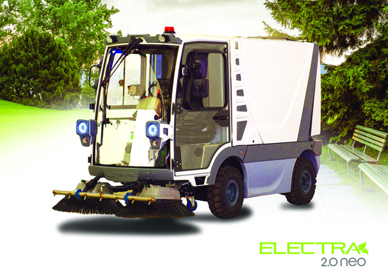 รถกวาดถนนพลังงานไฟฟ้า ELECTRIC SWEEPER