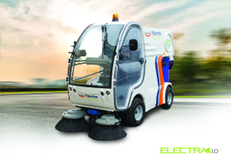 รถกวาดถนนพลังงานไฟฟ้า ELECTRIC SWEEPER